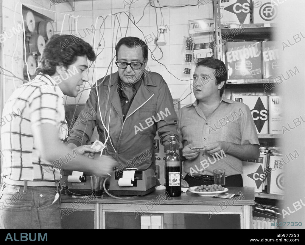 ANDRES PAJARES, FERNANDO ESTESO y MARIANO OZORES en LOS LIANTES, 1981, dirigida por MARIANO OZORES.