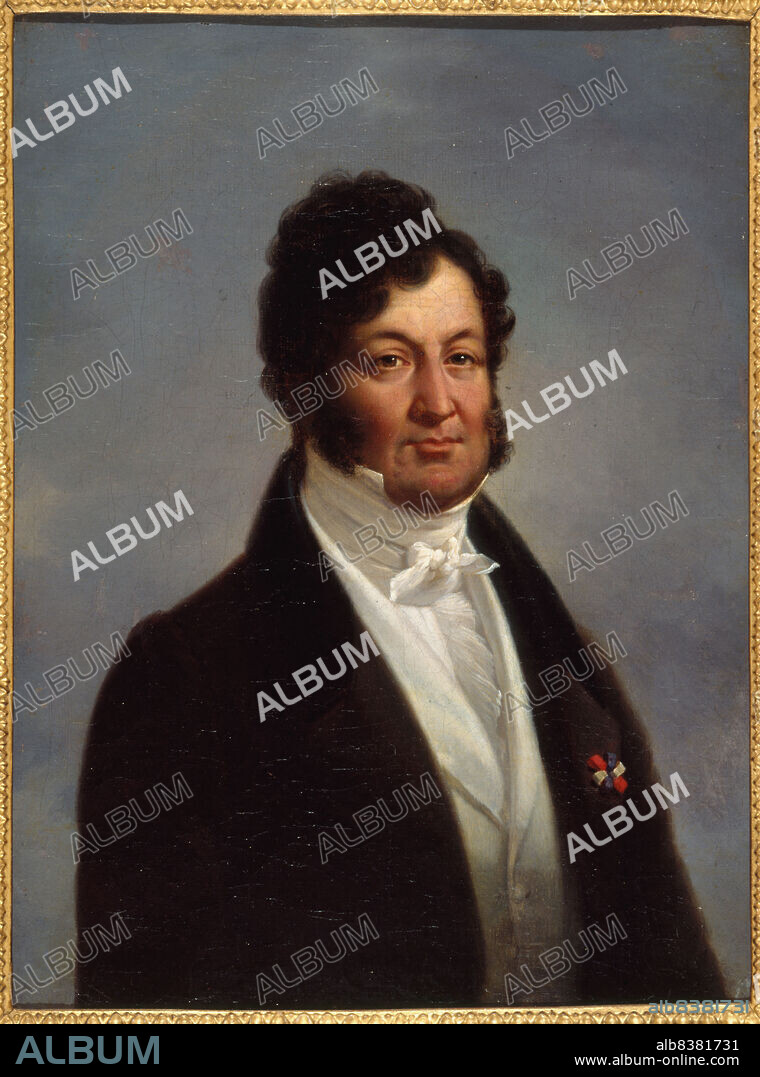 PIERRE-ROCH VIGNERON. Portrait of Louis-Philippe I (1773-1850), king of the French, 1831.