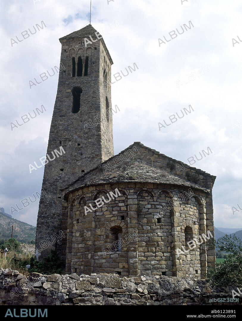 ABSIDE DE LA IGLESIA DE SAN CLEMENTE - SIGLO XI - ROMANICO LOMBARDO.