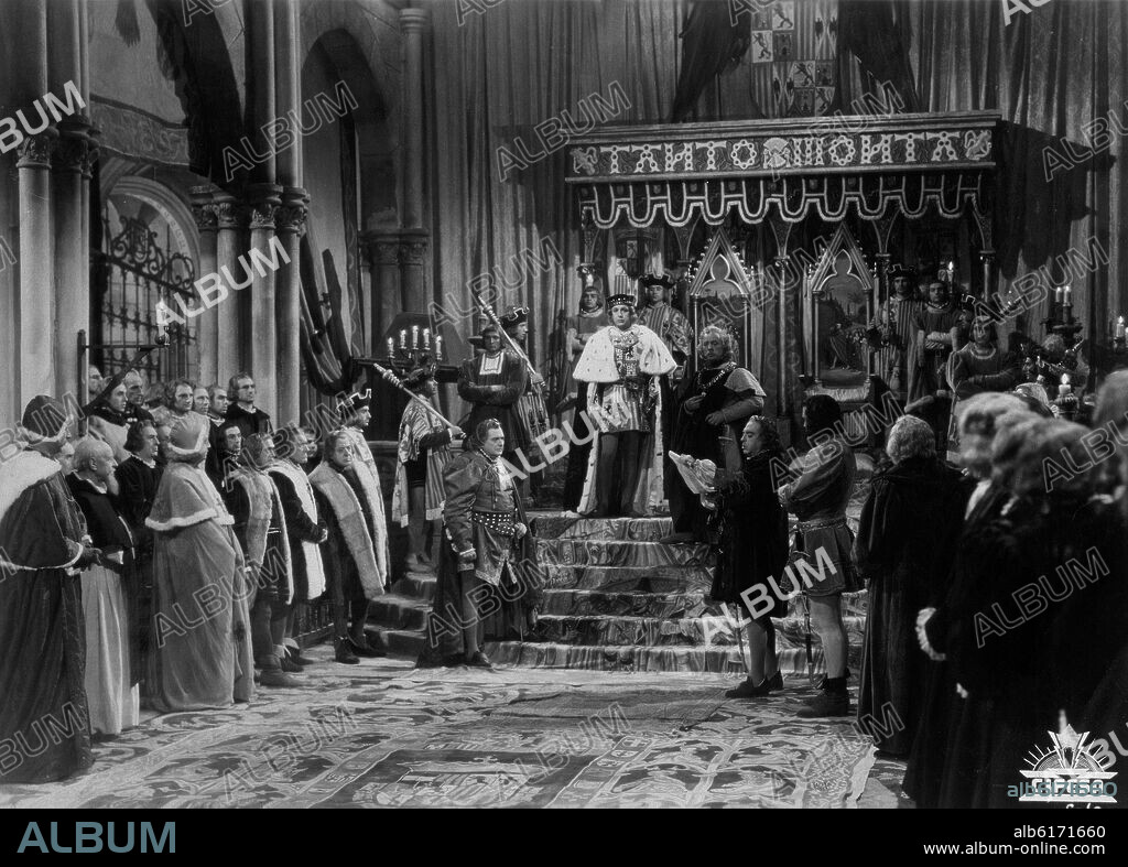 ORDUÑA JUAN. ESCENA DE LA PELICULA "LOCURA DE AMOR" - 1948 - ESPAÑA - PRODUCTORA CIFESA.