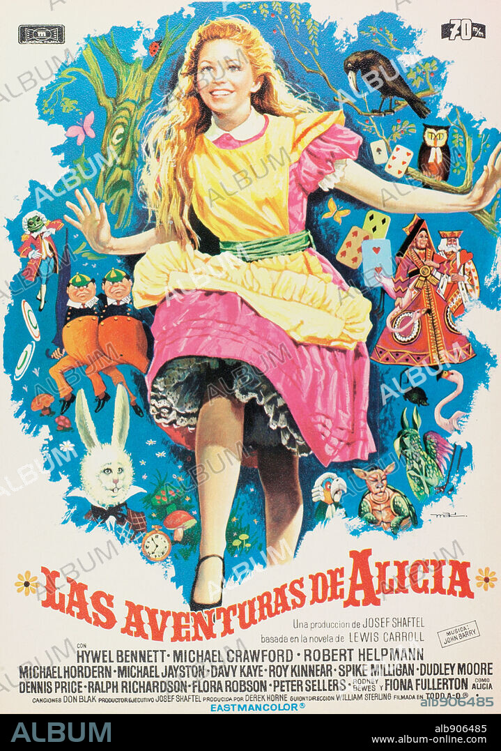 Poster of ALICE'S ADVENTURES IN WONDERLAND, 1972, directed by WILLIAM STERLING.
