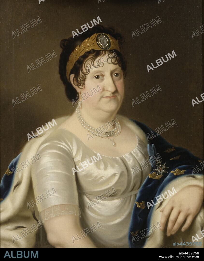 Unidentified painter, Princess Sofia Albertina, Sofia Albertina, 1753-1829, Princess of Sweden, painting, Sophia Albertina, Abbess of Quedlinburg, oil, Height, 63 cm (24.8 inches), Width, 52 cm (20.4 inches).