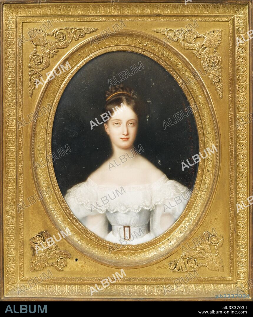 JEAN BAPTISTE JOSEPH DUCHESNE. Princess Clémentine of Orléans (1817-1907), princess of Saxe-Coburg and Gotha.