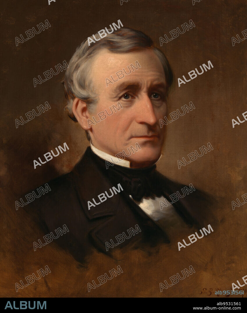 SAMUEL BELL WAUGH. Charles Wilkes. Date: 1870. oil on canvas.