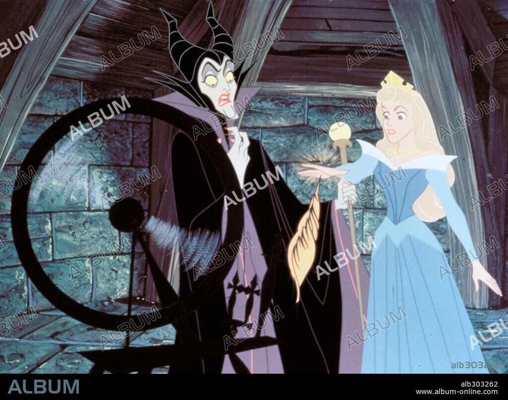LA BELLA DURMIENTE, 1959 (SLEEPING BEAUTY), dirigida por WOLFGANG REITHERMAN. Copyright WALT DISNEY PRODUCTIONS.