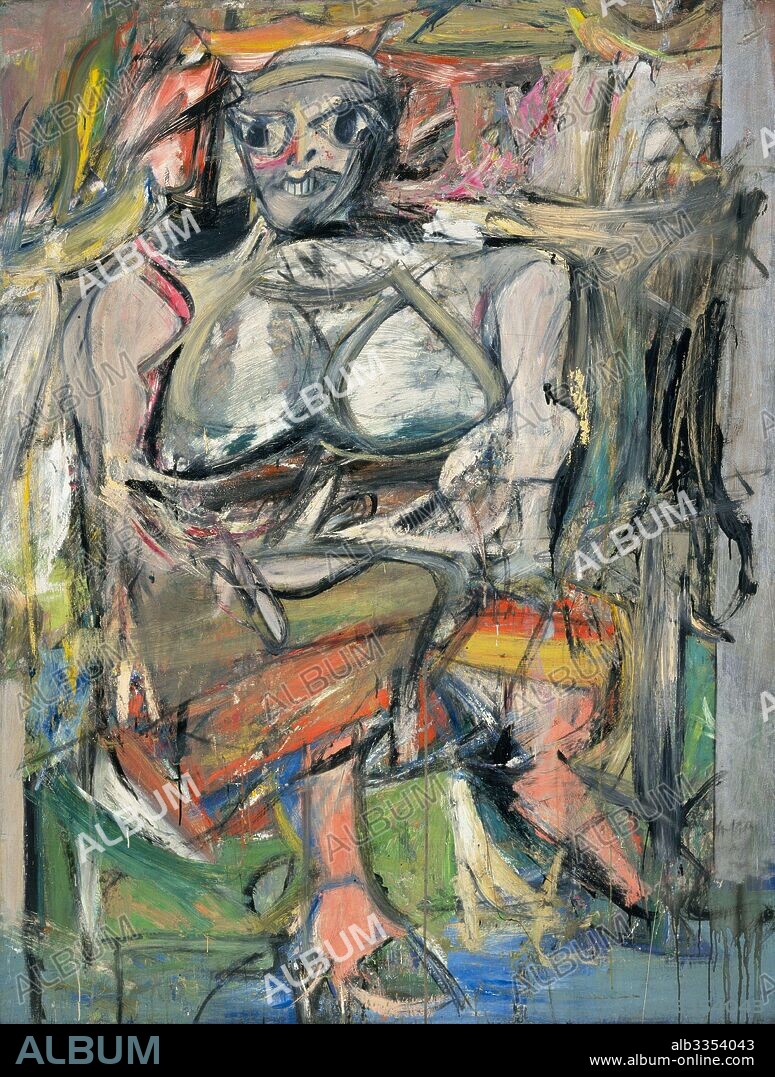WILLEM DE KOONING. Woman, I.