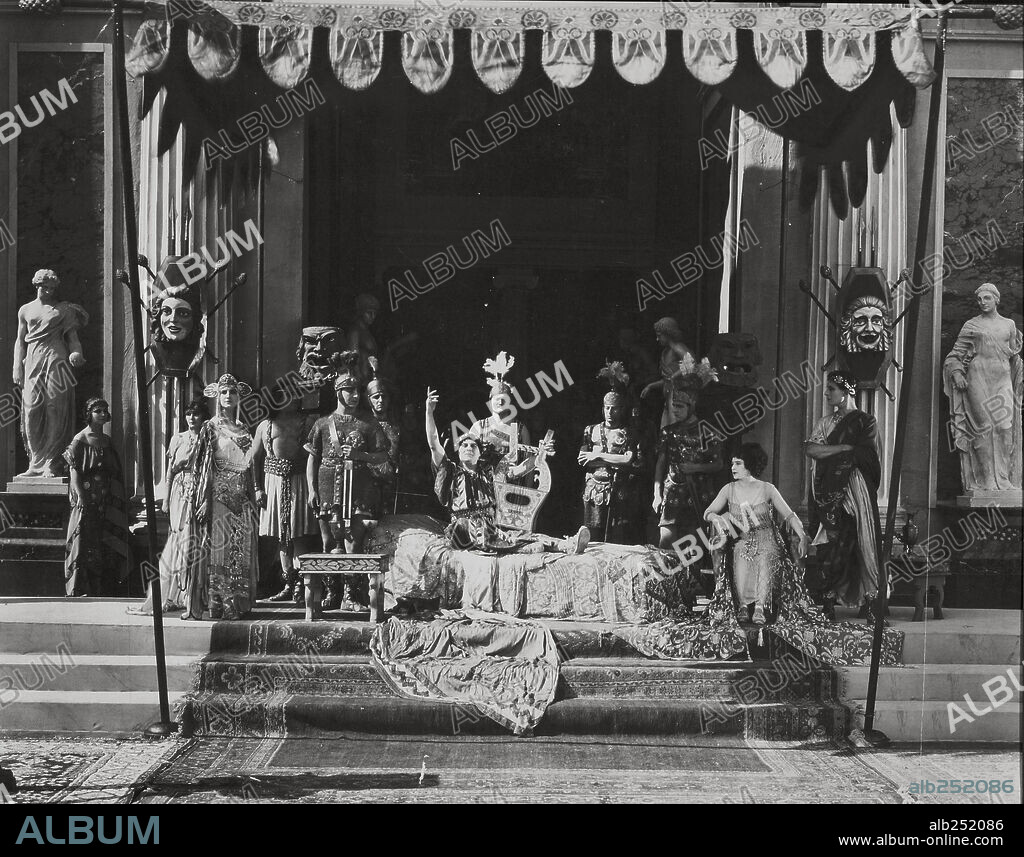 QUO VADIS?, 1925, directed by GABRIELE D'ANNUNZIO. Copyright CINES-UCI.