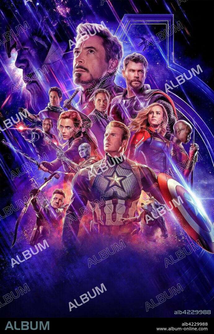  AVENGERS: ENDGAME : Robert Downey, Chris Evans, Mark