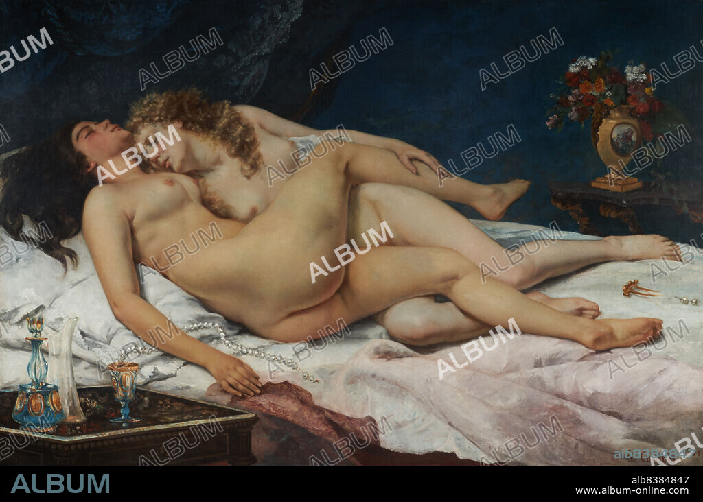 GUSTAVE COURBET. Le sommeil, 1866.