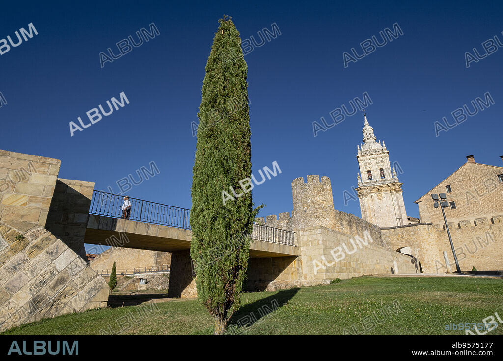 murallas medievales, El Burgo de Osma, Soria, comunidad autónoma de Castilla y León, Spain, Europe.