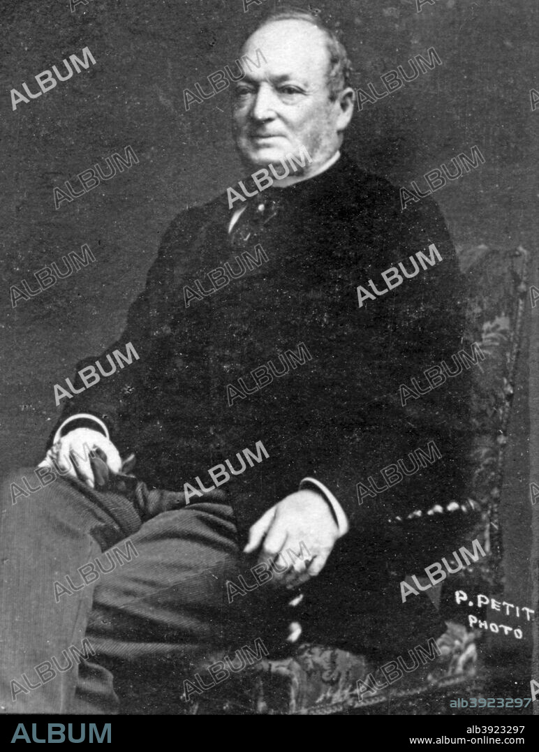 'De Marcere', c1893. Émile-Louis-Gustave Deshayes de Marcère (1828-1918), French politician. From the 2e collection [Felix Potin, c1893].