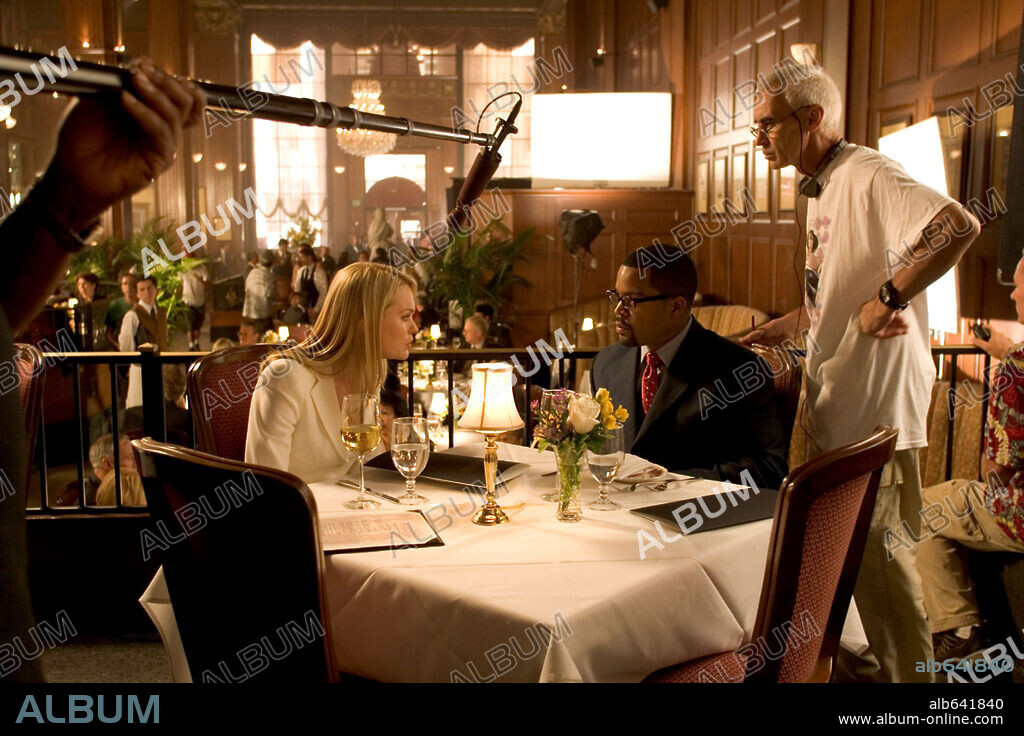 ICE CUBE, LEE TAMAHORI and SUNNY MABREY in XXX: STATE OF THE UNION, 2005, directed by LEE TAMAHORI. Copyright COLUMBIA PICTURES / ROSENTHAL, ZADE.