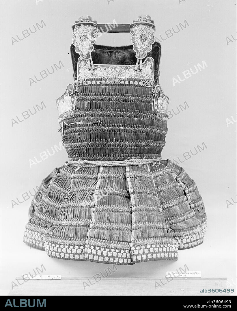 Cuirass of a Do-maru. Culture: Japanese. Dimensions: H. 29 1/4 in. (74.3 cm); W. 16 in. (40.6 cm). Date: 15th century.