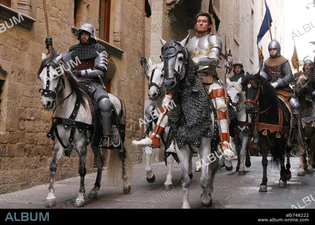 CASPAR ZAFER en TIRANTE EL BLANCO, 2006 (TIRANT LO BLANC), dirigida por VICENTE ARANDA. Copyright DEAPLANETA PC.