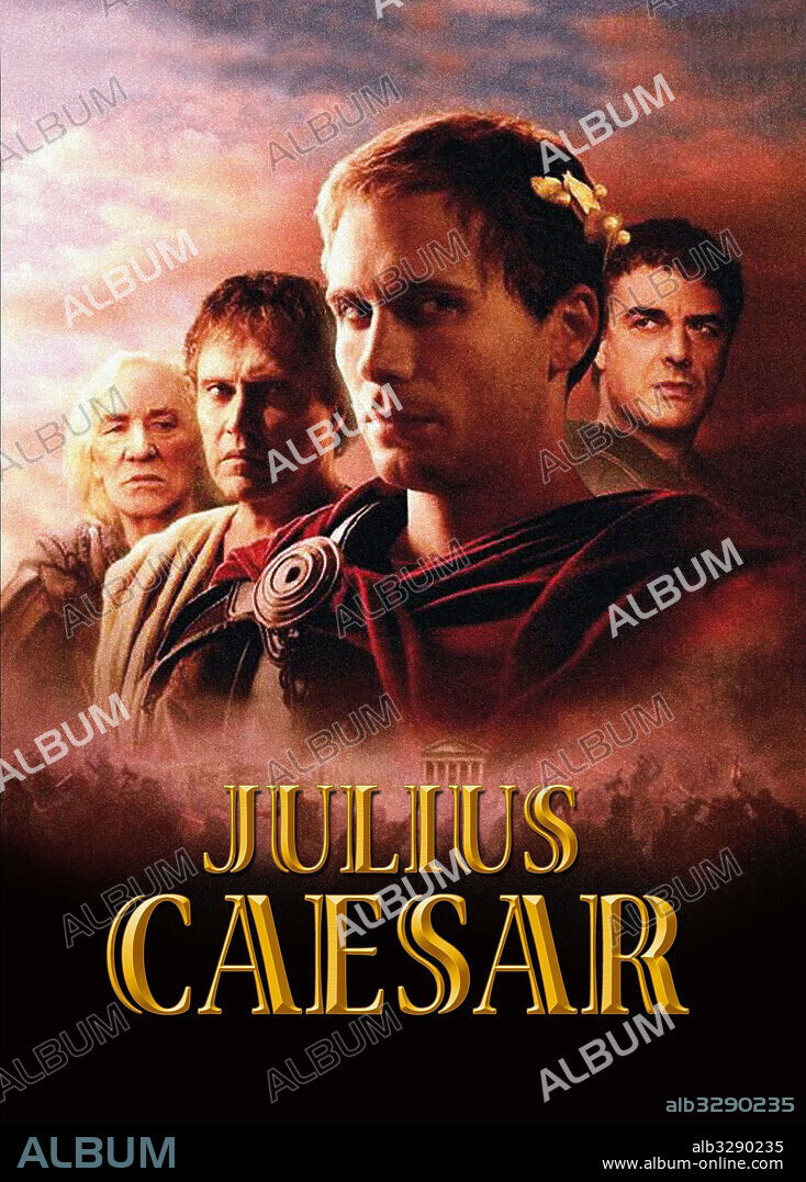 Poster de JULIO CESAR, 2002 (JULIUS CAESAR), dirigida por ULI EDEL. Copyright DE ANGELIS GROUP/DEGETO FILM/FIVE MILE RIVER FILMS/GLOBAL.