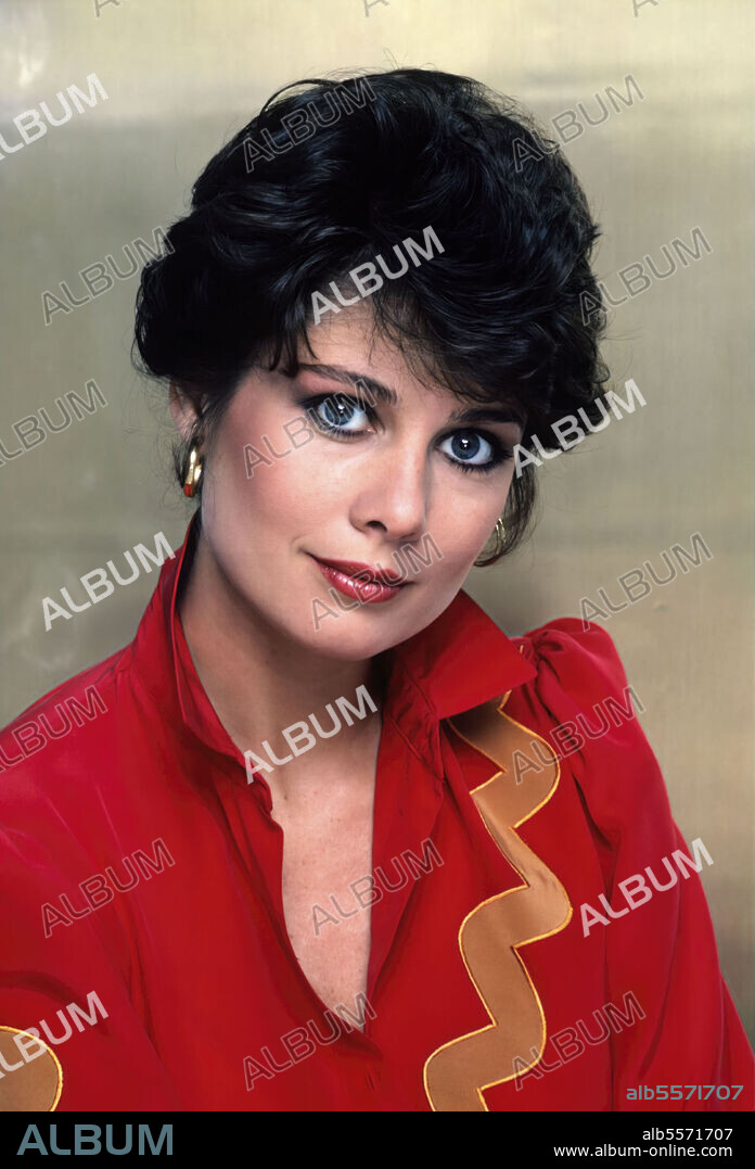 DEBORAH ADAIR in DYNASTY, 1981, directed by DON MEDFORD, JEROME COURTLAND and PHILIP LEACOCK. Copyright Aaron Spelling Productions.