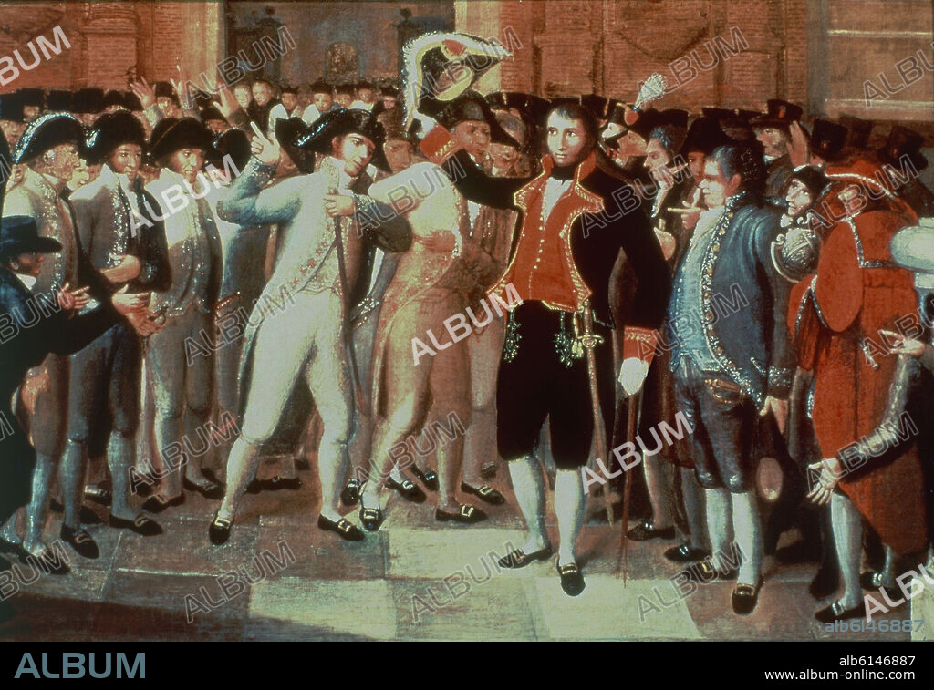 LOVERA JUAN. EVENTOS DE LA REVOLUCION DEL 19 DE ABRIL DE 1810 EN LA CIUDAD DE SANTIAGO DE LEON DE CARACAS - PRIMER PASO DE VENEZUELA HACIA SU INDEPENDENCIA - 1835.