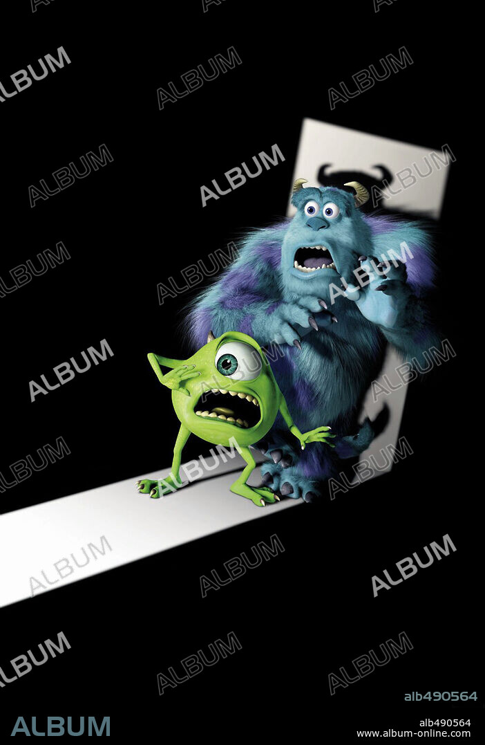 Poster of MONSTERS, INC., 2001, directed by DAVID SILVERMAN, LEE UNKRICH and PETE DOCTER. Copyright WALT DISNEY PICTURES.