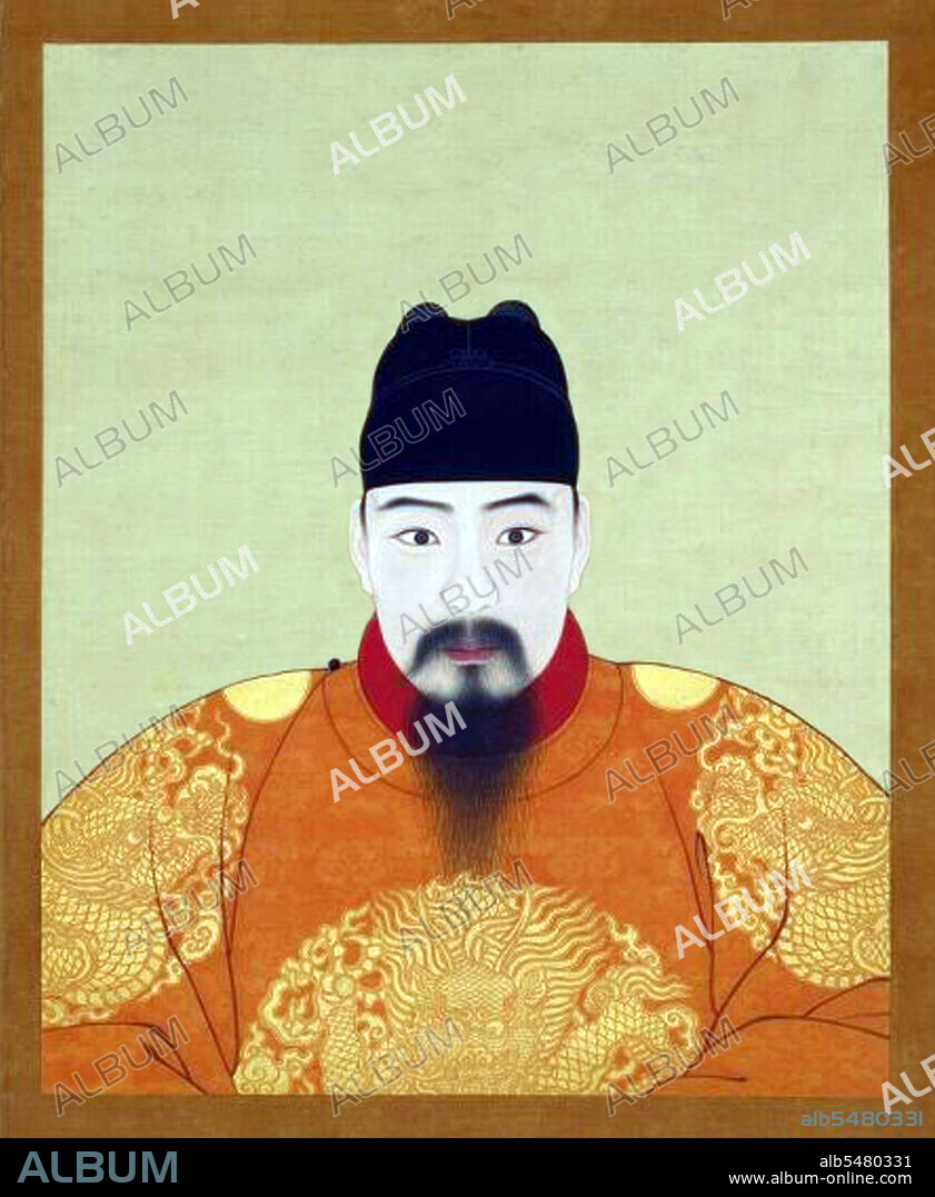 Emperor Hongzhi, 10th ruler of the Ming Dynasty (r. 1487-1505). Personal Name: Zhu Youtang, Zhu Yòutáng. Posthumous Name: Jingdi, Jìngdì. Temple Name: Xiaozong, Xiàozong. Reign Name: Ming Hongzhi, Ming Hóngzhì. The Hongzhi Emperor was 10th emperor of the Ming Dynasty in China between 1487 and 1505. Born Zhu Youtang, he was the son of the Chenghua Emperor and his reign as emperor of China is called the Hongzhi Silver Age. His era name means 'Great Government'. He was a wise and peace-loving ruler. Hongzhi took only one empress and had no concubine. He remains the sole monogamous emperor in Chinese history.