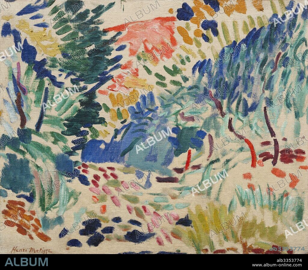 HENRI MATISSE. Landscape at Collioure.