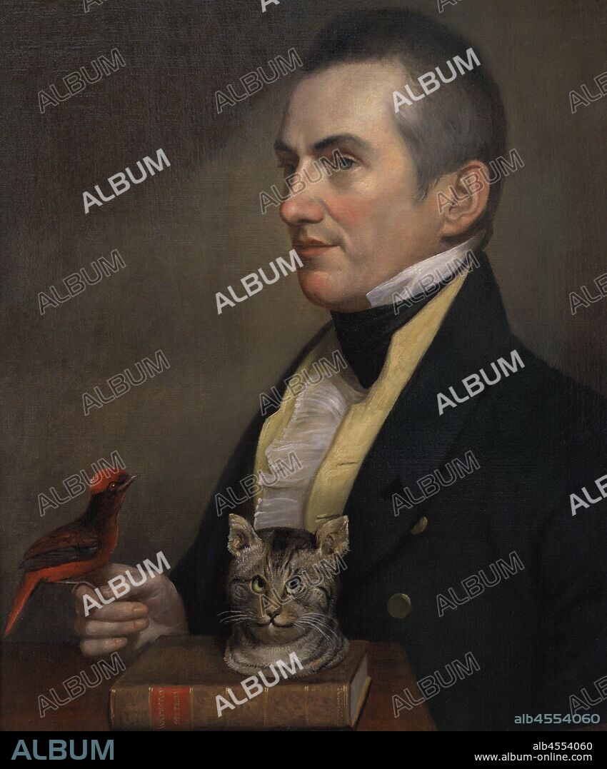Charles Waterton (1782-1865). Naturalista y explorador británico. Retrato realizado por Charles Wilson Peale (1741-1827). Oleo sobre lienzo,1824. National Portrait Gallery. Londres. Inglaterra.