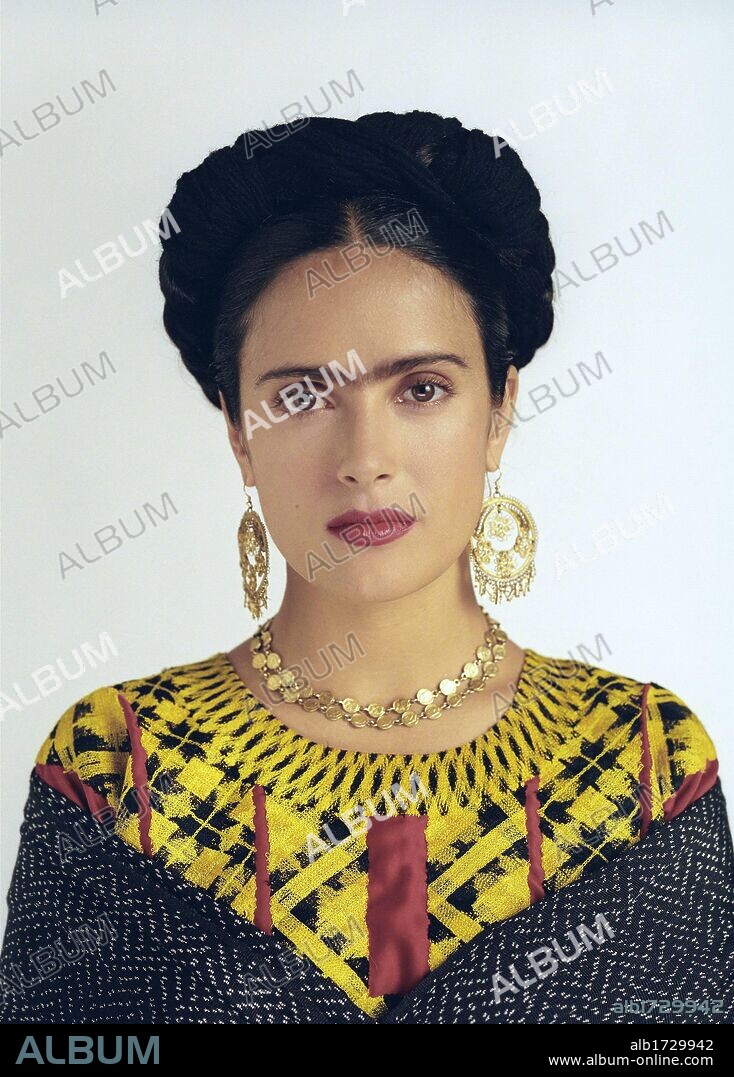 SALMA HAYEK in FRIDA, 2002, directed by JULIE TAYMOR. Copyright MIRAMAX.