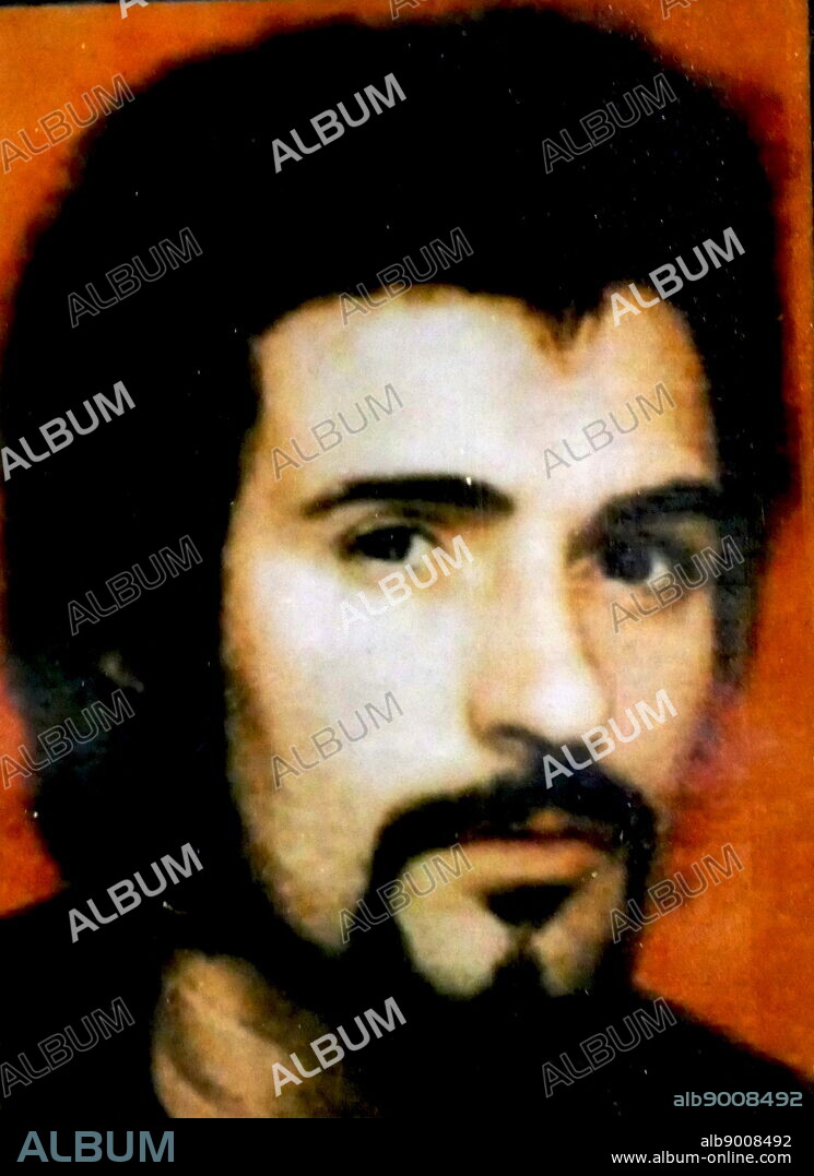 Photograph of Peter Sutcliffe (1946-) an English serial killer who was dubbed the "Yorkshire Ripper" by the press.