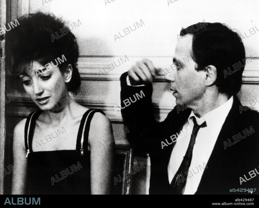 FABRICE LUCHINI and PASCALE OGIER in FULL MOON IN PARIS, 1984 (LES NUITS DE LA PLEINE LUNE), directed by ERIC ROHMER. Copyright FILMS OU LOSAGNE, LES/FILMS ARIANE, LES.