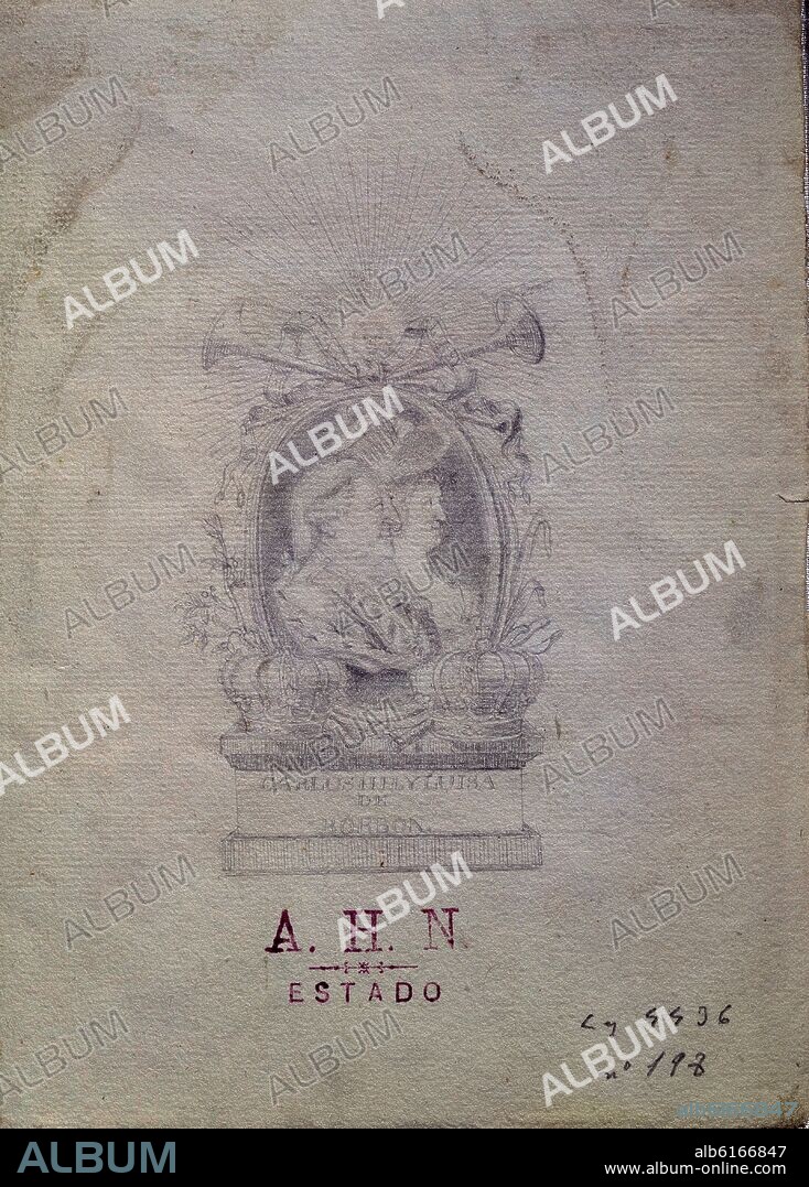 DIBUJO REALIZADO POR INDIO DE PROVINCIA DE MOXOS-CARLOS III.