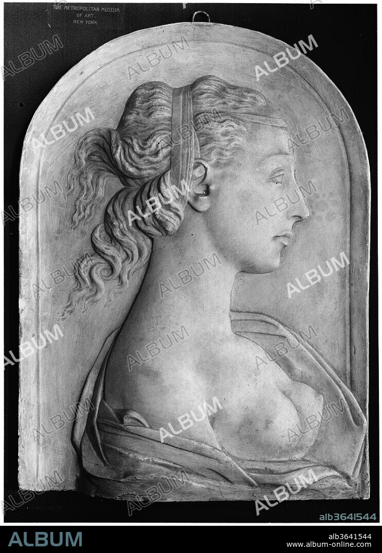 Portrait of a girl. Culture: Italian. Dimensions: 18 x 13 1/2 in.  (45.7 x 34.3 cm). Date: 15th century (?).