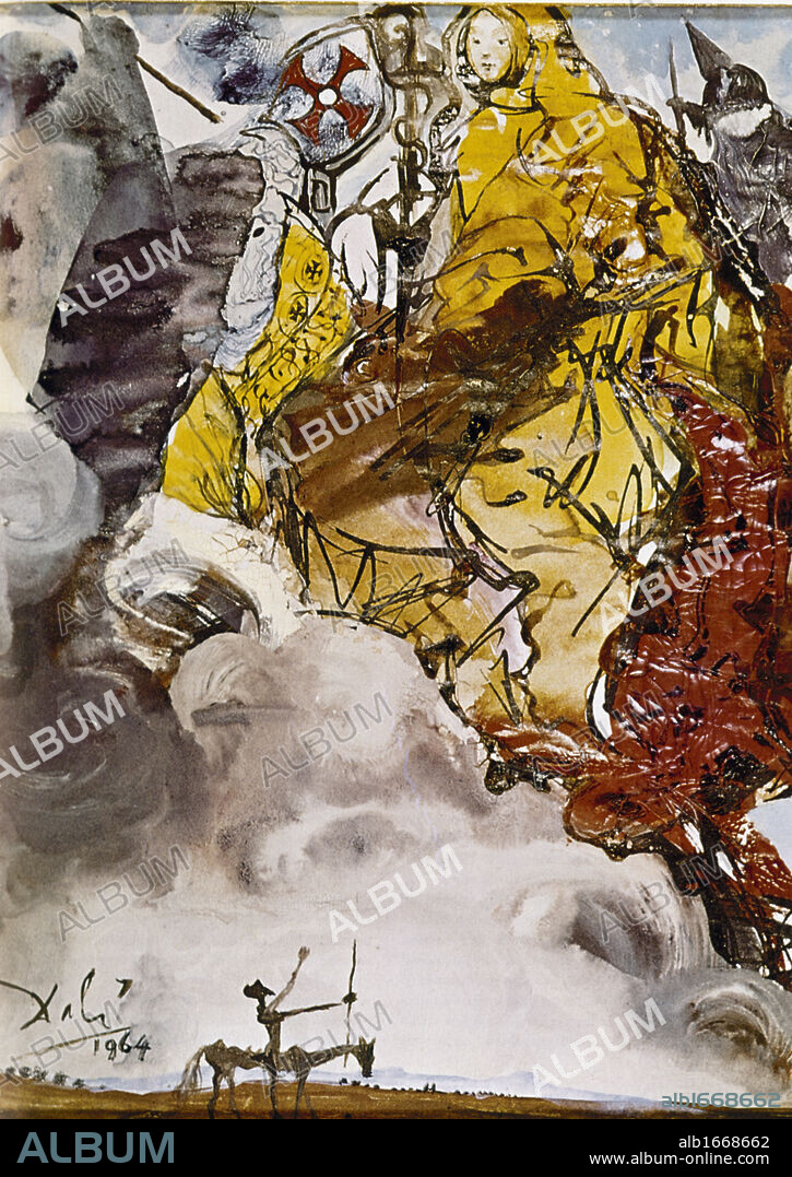 SALVADOR DALÍ. Vision by Salvador Dali, 1904-1989.