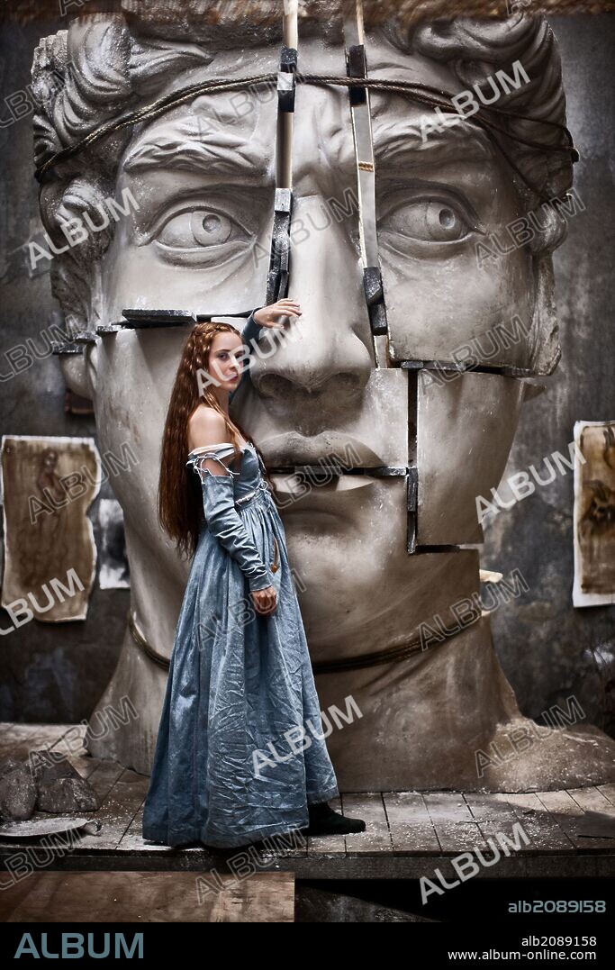 HERA HILMAR en DA VINCI'S DEMONS, 2013, dirigida por DAVID S. GOYER. Copyright BBC WORLDWIDE.