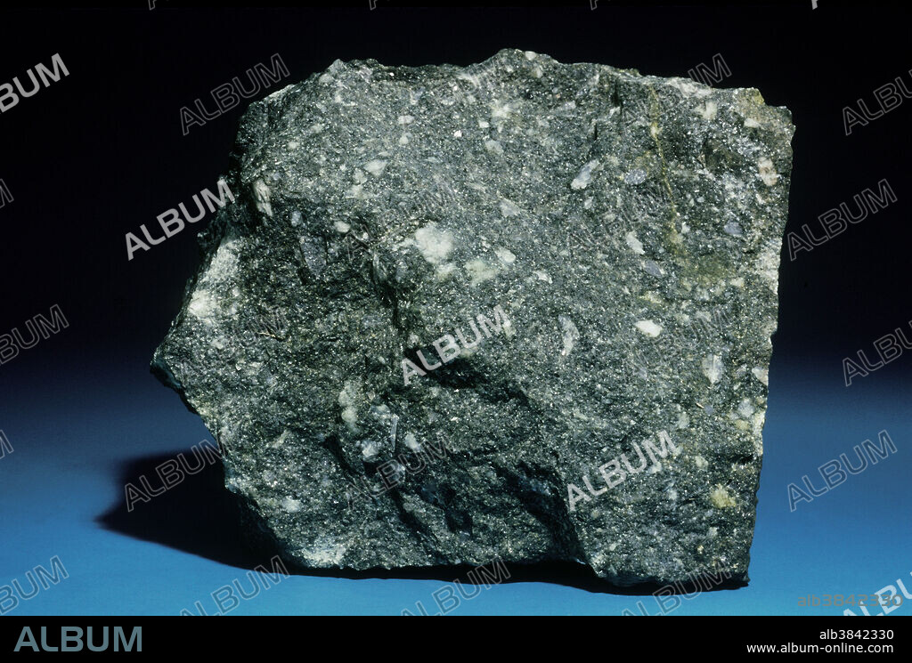 Graywacke (or greywacke) is an old term describing a dark colored gritty sandstone, usually cemented with abundant clay minerals and silica. Graywacke is characterized by a range in constituent grain sizes, but invariably set into a hard, compact matrix. Many graywackes are associated with old formations that have been deeply buried.