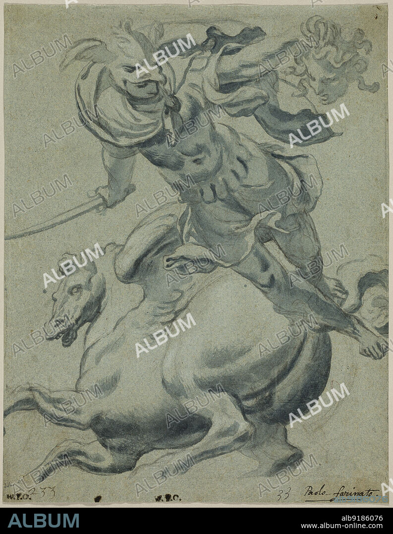 Perseus Holding the Head of Medusa, with Pegasus in the Background, n.d.