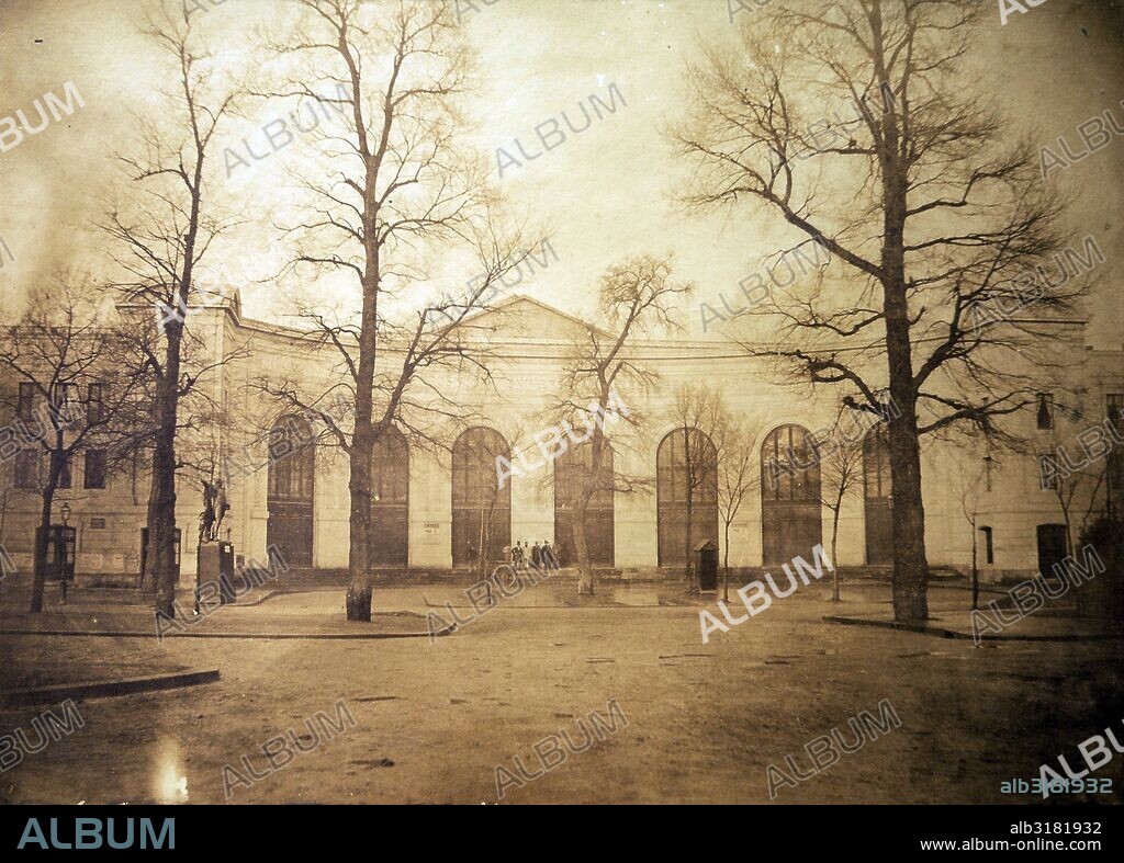 [París, Pabellón de la Exposición Universal de 1855] Entrée principale.