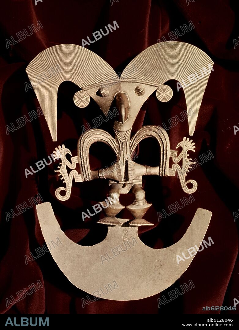 AUTOR LIBRE 01307. FIGURA DE ORO-ORFEBRERIA QUIMBAYA-.