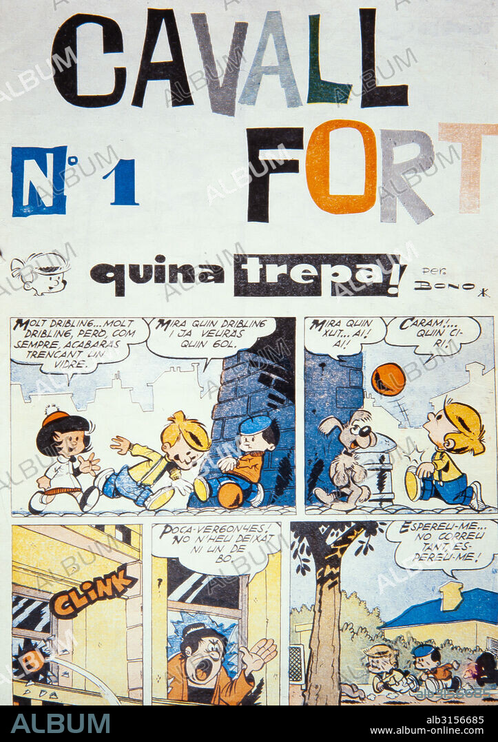 REVISTA CAVALL FORT Nº 1. BIBLIOTECA DE CATALUÑA.