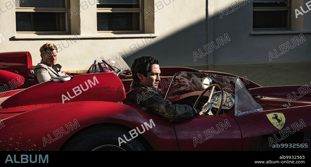 Gabriel Leone in FERRARI, 2023, directed by MICHAEL MANN. Copyright Forward Pass.