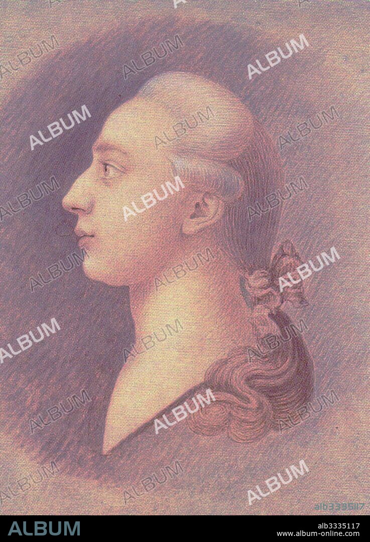 FRANCESCO GIUSEPPE CASANOVA. Portrait of Giacomo Casanova.
