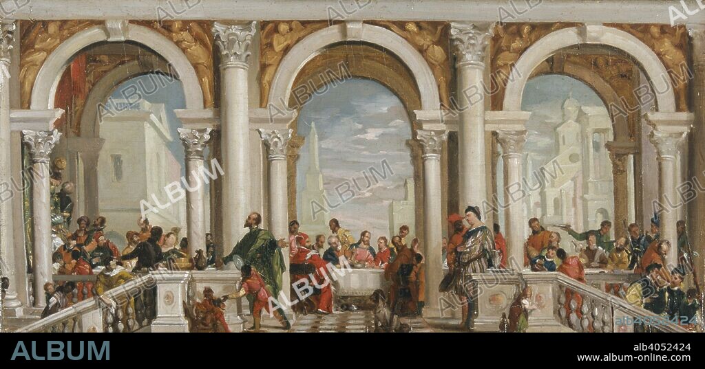 'The feast in the house of Levi', 1820-1885.