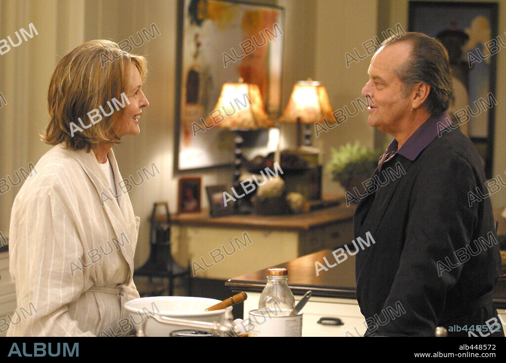 DIANE KEATON y JACK NICHOLSON en CUANDO MENOS TE LO ESPERAS, 2003 (SOMETHING'S GOTTA GIVE), dirigida por NANCY MEYERS. Copyright COLUMBIA PICTURES.