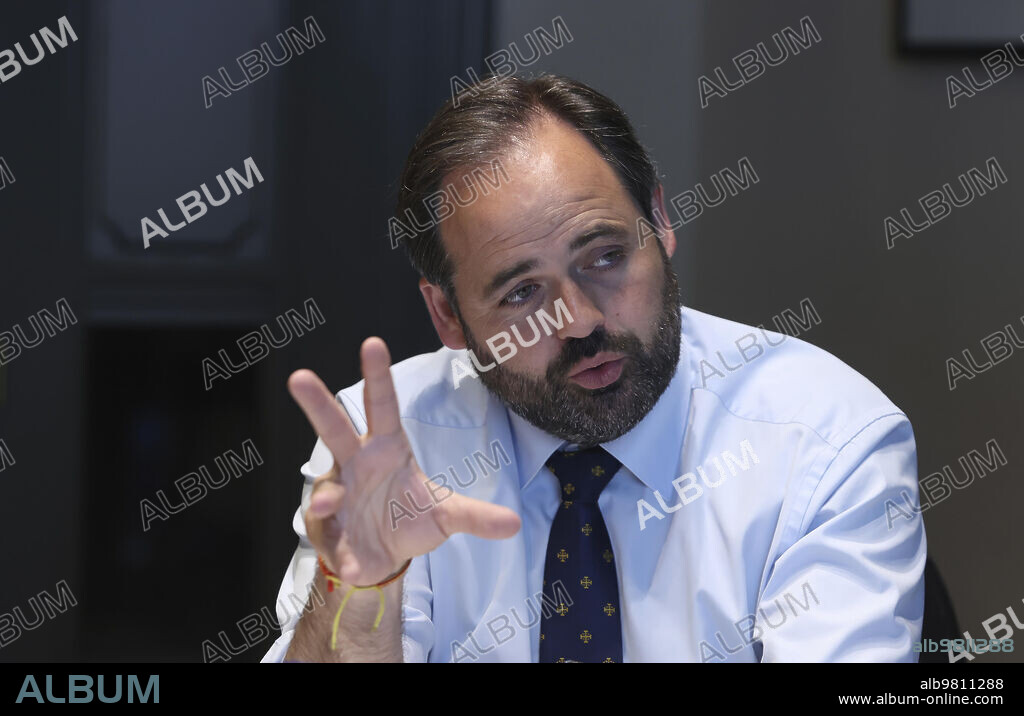 Madrid, 17/05/2023. Entrevista A Paco Núñez, candidato del Pp en castilla la Mancha. Foto: Ernesto Agudo. Archdc.