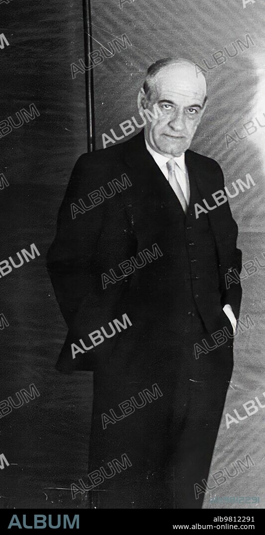 1941. Portrait of José Ortega y Gasset.