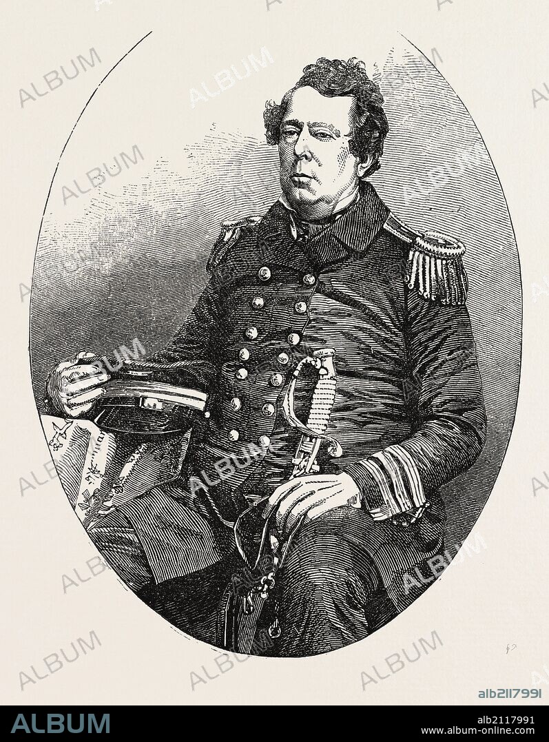 THE UNITED STATES EXPEDITION TO JAPAN: COMMODORE MATTHEW C. PERRY, COMMANDER OF THE UNITED STATES EXPEDITION, 1853.