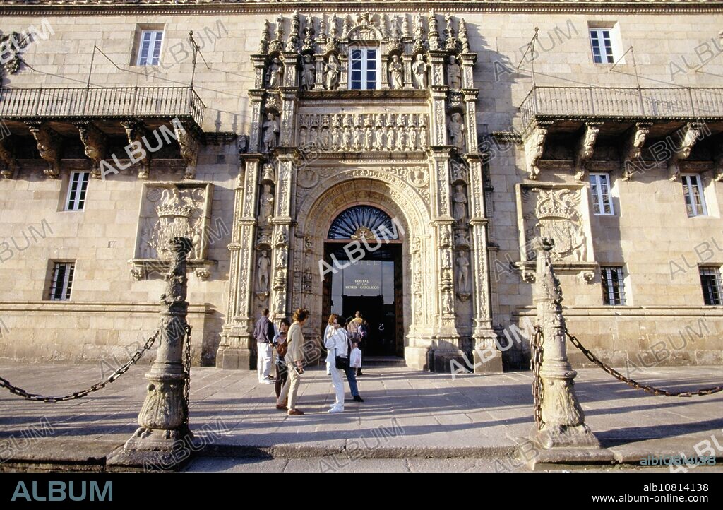 Hostal de los Reyes Católicos. Santiago de Compostela. Galicia. Spain.