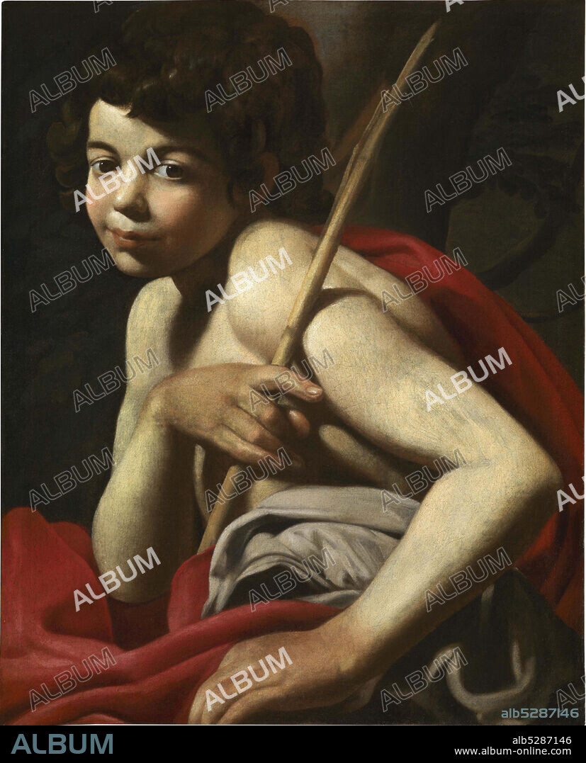 GIOVANNI BATTISTA CARACCIOLO. Saint John the Baptist as a Boy.