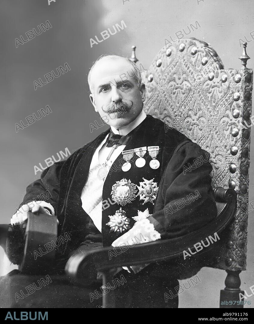 1914. Jose Maria Ortega Morejon New president of the Madrid audience.