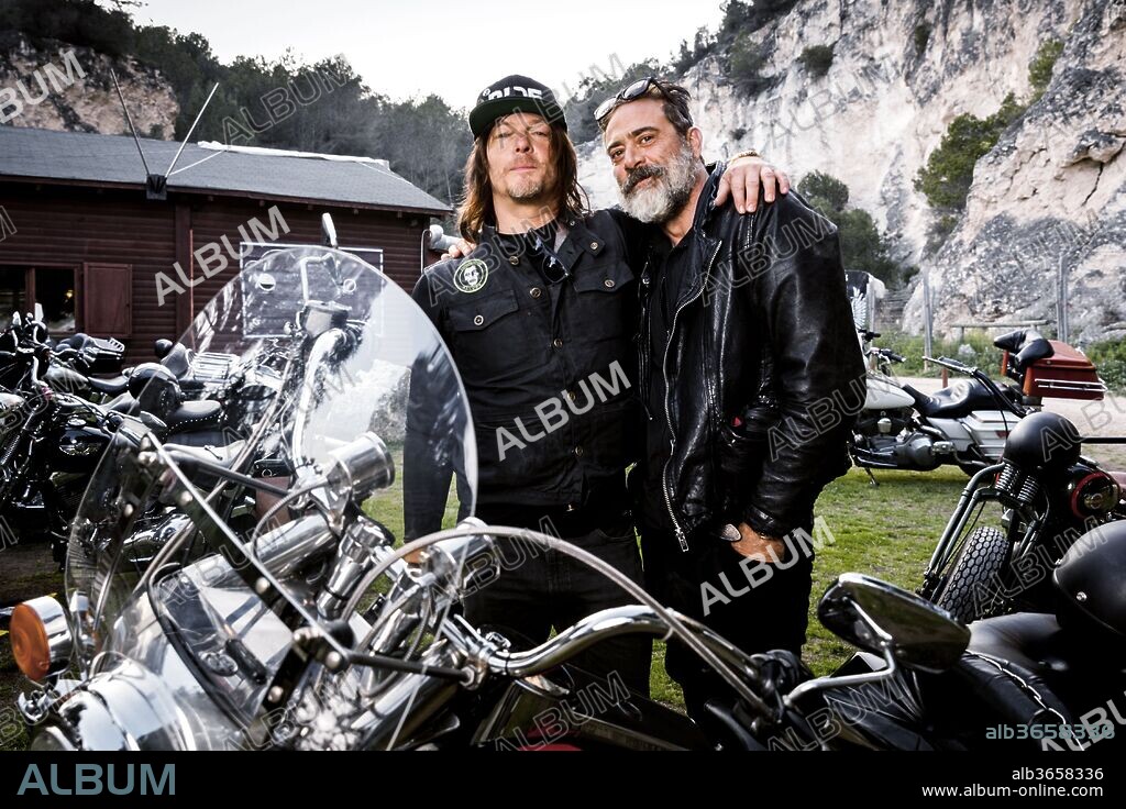 JEFFREY DEAN MORGAN und NORMAN REEDUS in RIDE WITH NORMAN REEDUS, 2016. Copyright AMC.