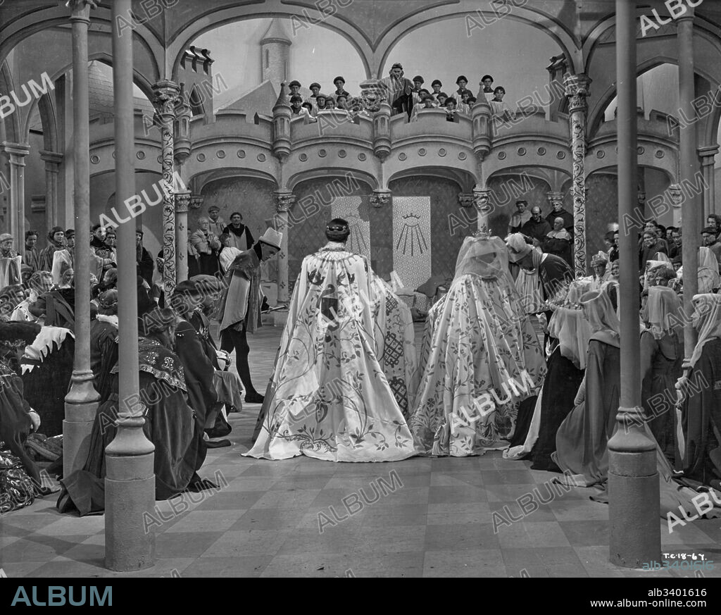 HENRY V, 1944, unter der Regie von LAURENCE OLIVIER. Copyright TWO CITIES.