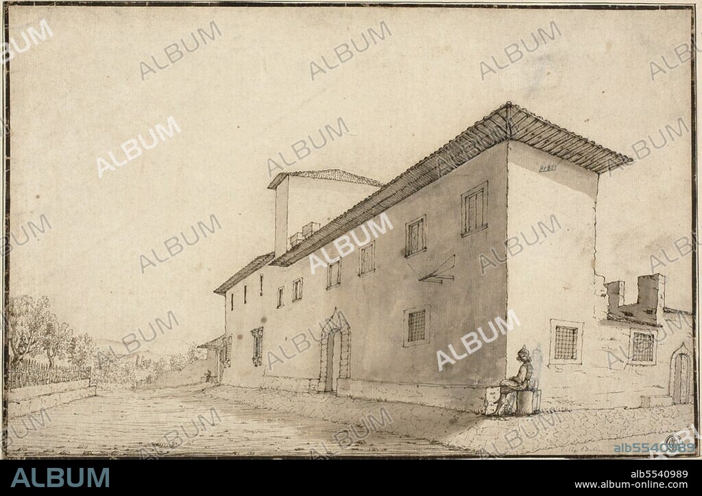 STEFANO DELLA BELLA. The Villa Bellagio, Castello, Near Florence, n.d.